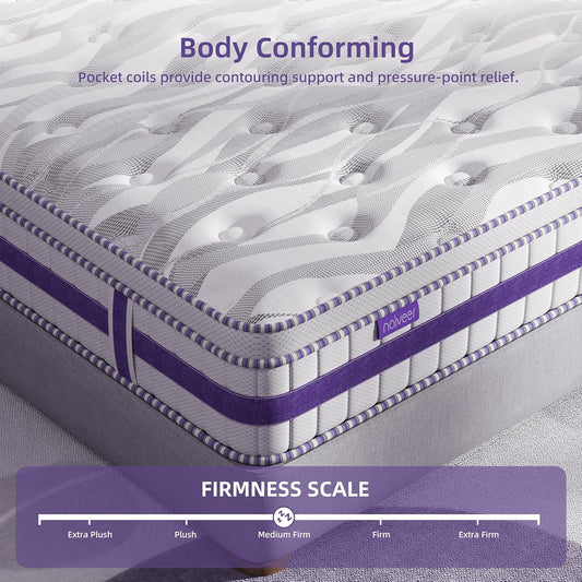 10 Inch Full Mattress Cooling Gel Memory Foam with CertiPUR-US Certified